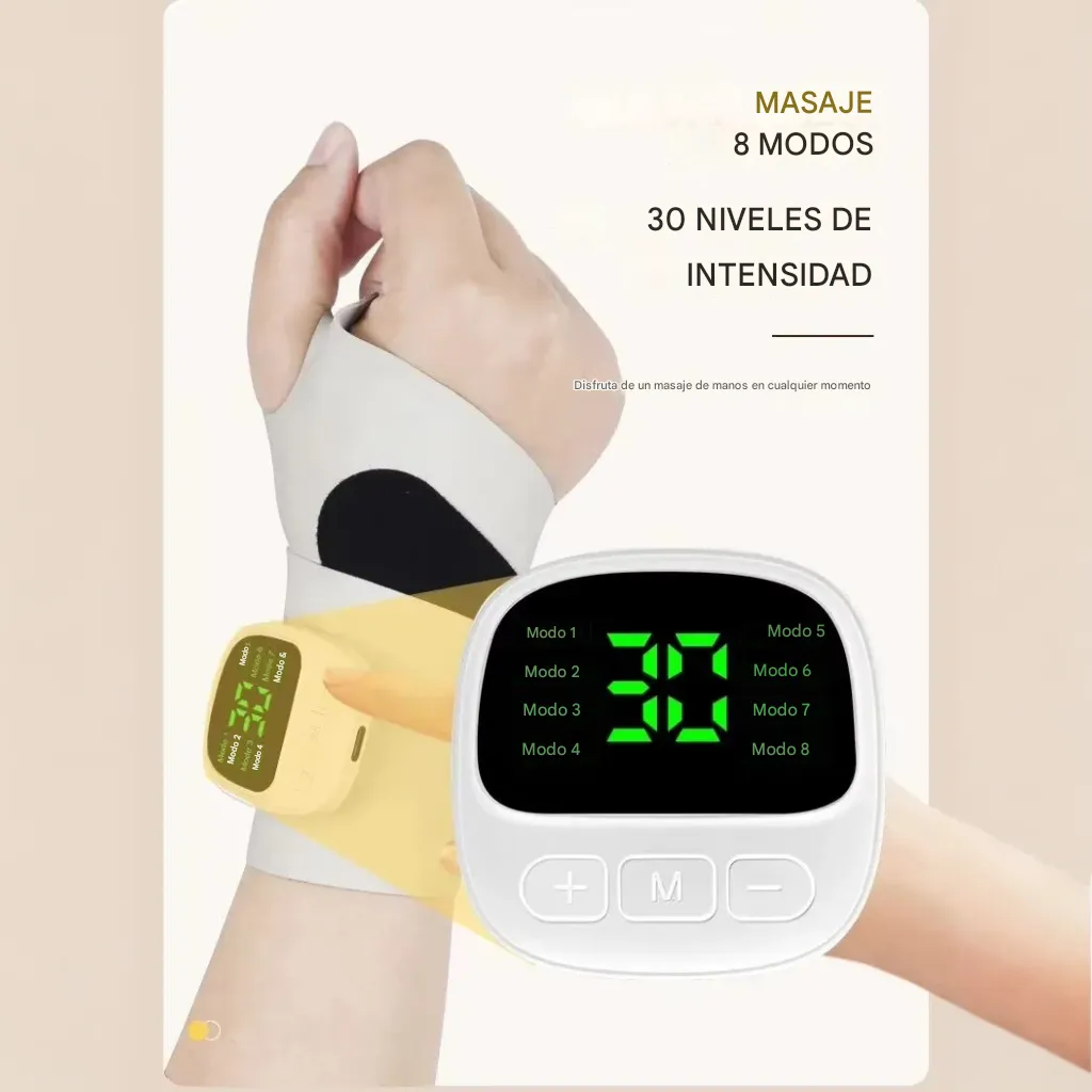 🔥 Masajeador de Muñeca Inteligente™ – Alivia el dolor y mejora la circulación. Envío GRATIS a todo Chile 💖