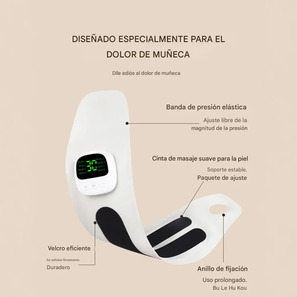 🔥 Masajeador de Muñeca Inteligente™ – Alivia el dolor y mejora la circulación. Envío GRATIS a todo Chile 💖